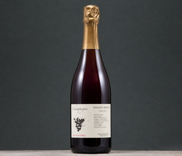 Emmanuel Brochet Rosé d'assemblage Extra Brut Champagne (2023) (Pre Arrival)