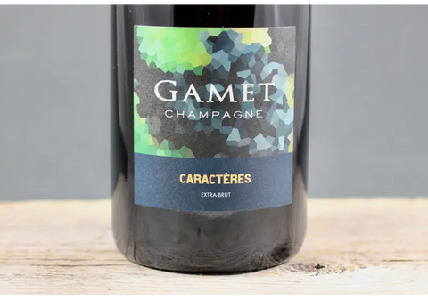 Gamet Caractères Extra Brut Champagne - $60-$100 750ml All Sparkling France