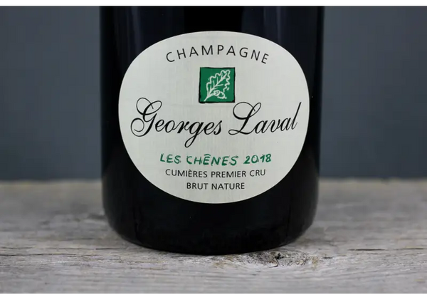 2018 Georges Laval Les Chênes Brut Nature Champagne - $200 - $400 750ml All Sparkling