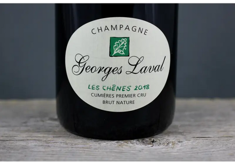 2018 Georges Laval Les Chênes Brut Nature Champagne - $200-$400 750ml All Sparkling