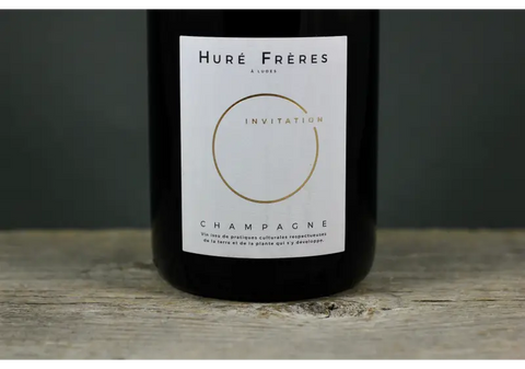 Huré Frères Invitation Brut Champagne NV (2018 - base) - $40 - $60 2018 750ml All Sparkling