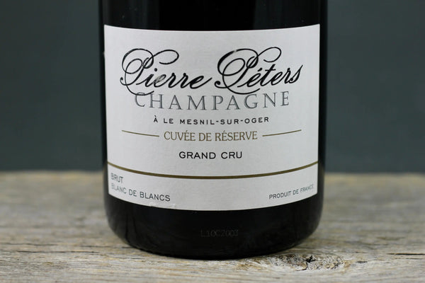 Pierre Peters Cuvée de Réserve Grand Cru Blanc de Blancs Brut Champagne NV (DG: 02/23) - $60-$100 - 750ml - All