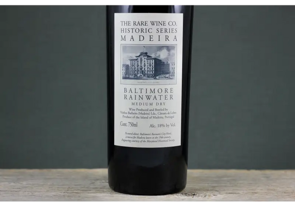 Rare Wine Co. Madeira Baltimore Rainwater - $40-$60 750ml Fortified NV