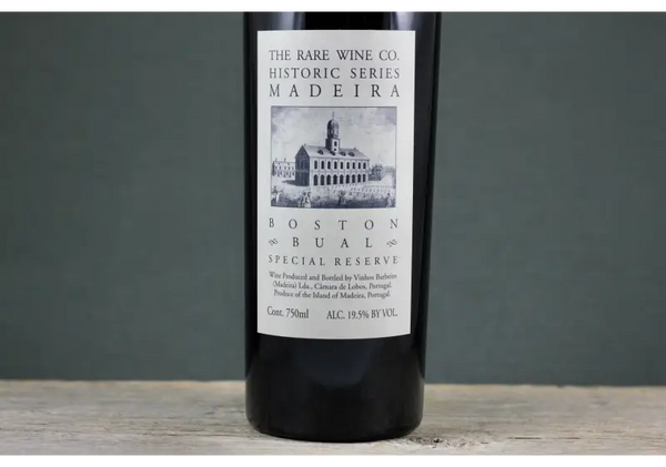 Rare Wine Co. Madeira Boston Bual NV - $60-$100 750ml Dessert Fortified