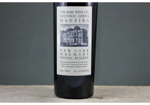 Rare Wine Co. Madeira New York Malmsey NV - $60-$100 750ml Dessert Fortified