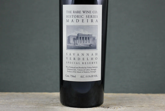 Rare Wine Co. Madeira Savannah Verdelho NV