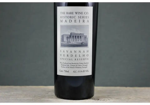 Rare Wine Co. Madeira Savannah Verdelho NV - $60-$100 750ml Dessert Fortified