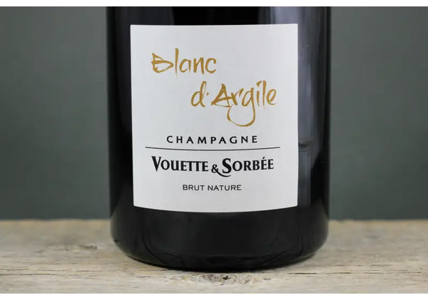 2019 Vouette & Sorbée Blanc d’Argile Brut Nature Champagne - $100-$200 - 2019 - 750ml - All Sparkling - Aube
