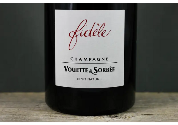 2019 Vouette & Sorbée Fidèle Brut Nature Champagne - $60-$100 - 2019 - 750ml - All Sparkling - Aube